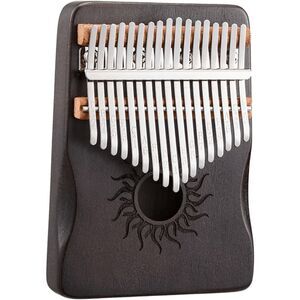 Kalimba Thumb Piano Sun Series 17 Keys White Maple Wood Musical Instrument